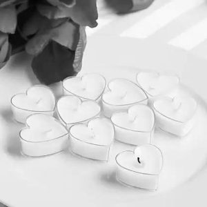 Heart-Shaped Tealight Candle – Romantic Décor & Gift Idea