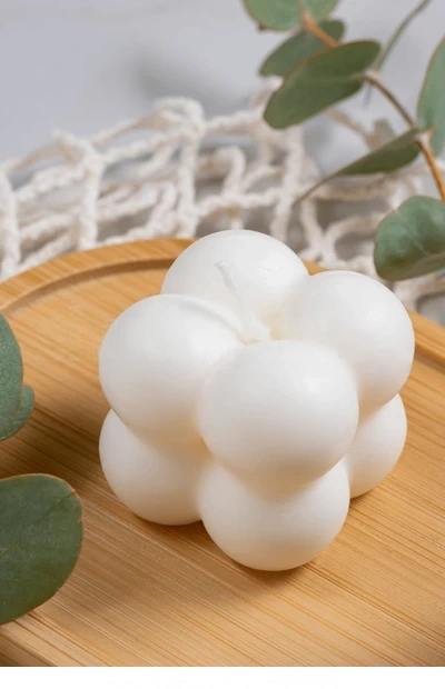 Mini Bubble Candle - Clean-Burning & Long-Lasting